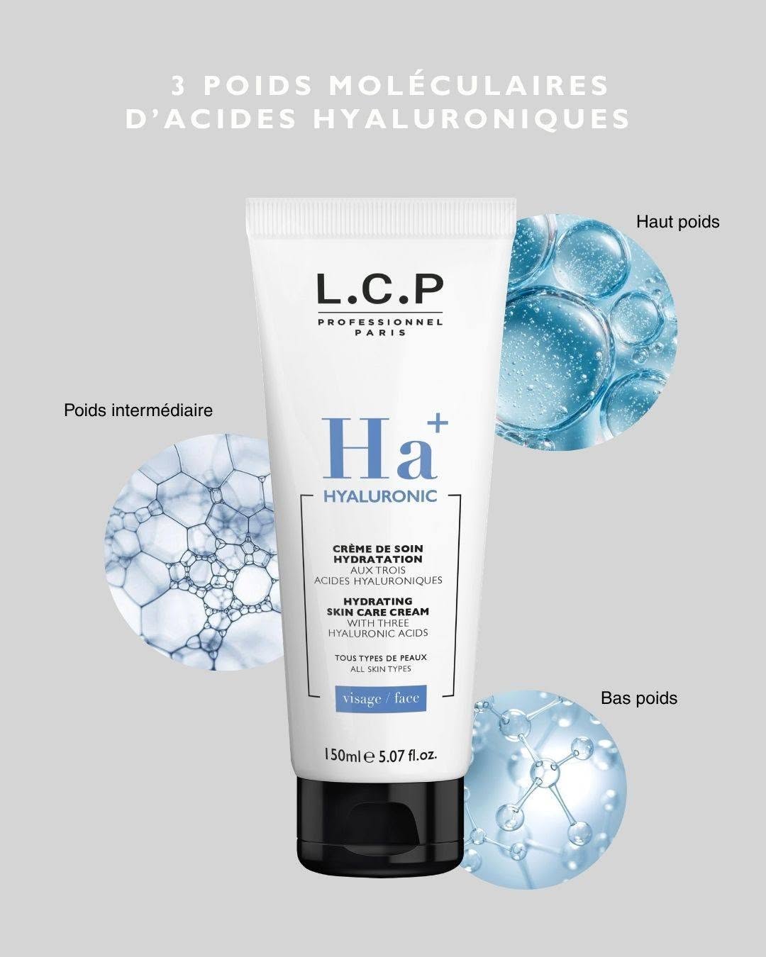 Kem dưỡng ẩm  làm mềm, mịn da. gồm có 2 loại axit hyaluronic có phân tử thấp và cao. kem có kết cấu nhẹ, giúp duy trì độ ẩm cho các lớp trên của biểu bì.